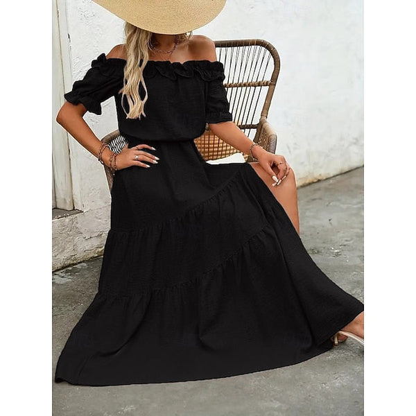 Women's Long Dress Maxi Dress Swing Dress Summer Dress FashionChic