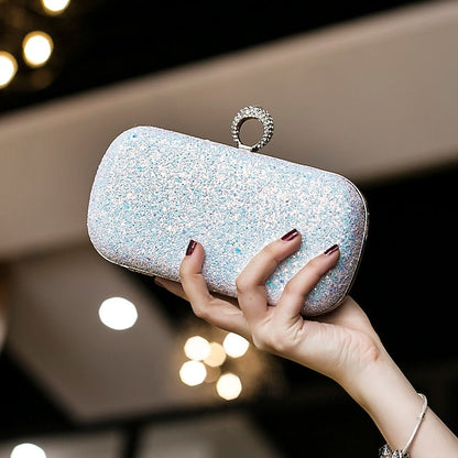 Bag Evening Leather Clutch Bags Wristlet Women's PU FashionChic