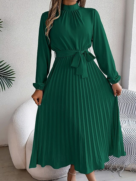 Women's Midi Dress Satin Dress Party Dress Cocktail Dress