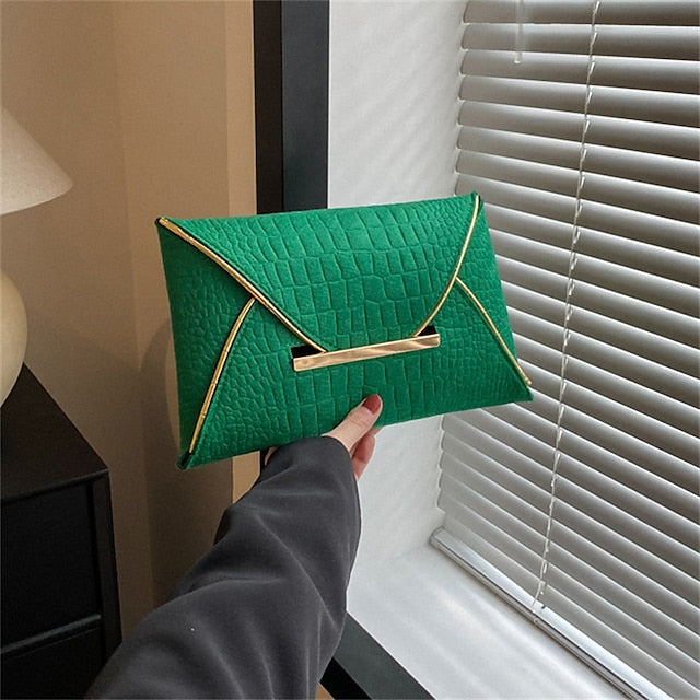 Bags Women's Leather Clutch PU for Bridal Evening FashionChic