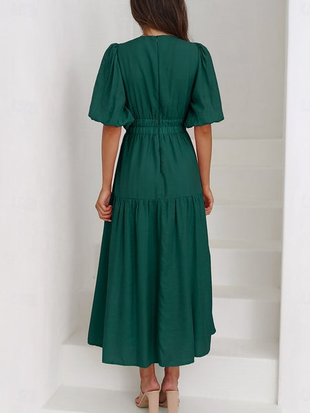 Women's Maxi Dress Casual Dress A Line Dress Stylish Basic