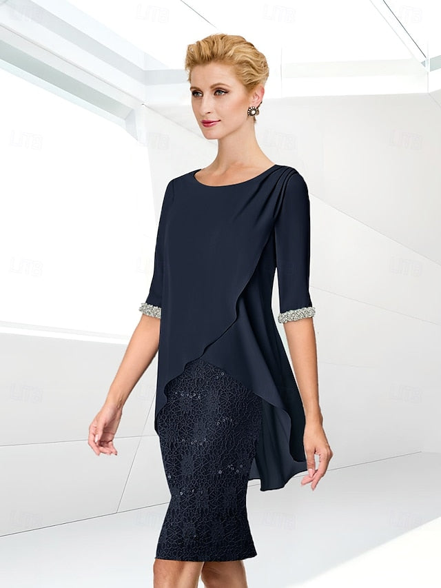 Jewel the Dress Mother Wedding Sheath of Elegant Beach Bride FashionChic