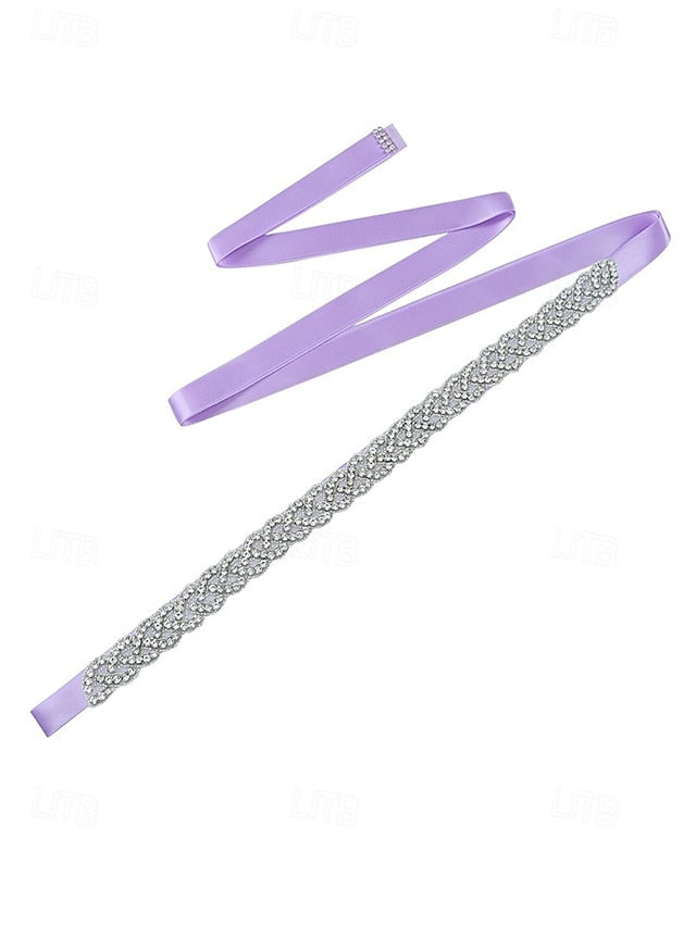 Wedding Waistband Crystal Rhinestone Bridal – Dress Elegant FashionChic