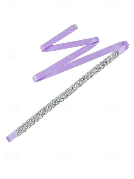 Wedding Waistband Crystal Rhinestone Bridal – Dress Elegant FashionChic