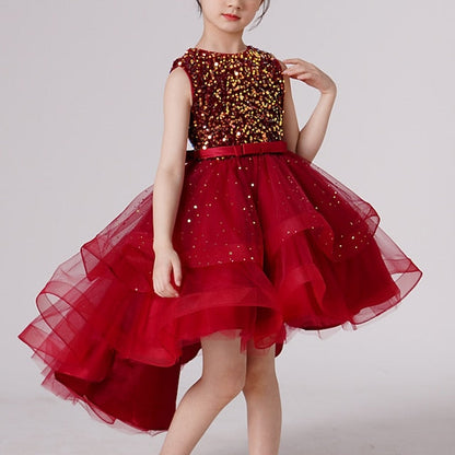 Girl Dress Girls' Party Flower Princess FashionChic