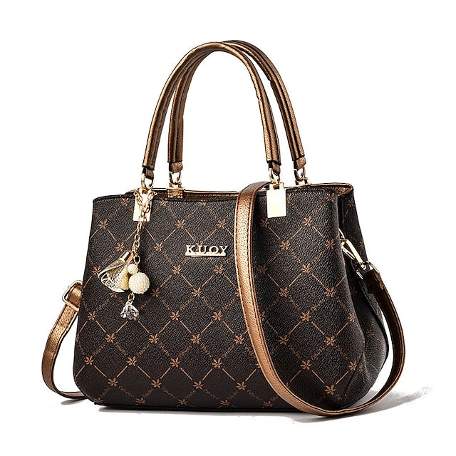 Women's Men's PU Party Leather Bag Shoulder Handbag FashionChic