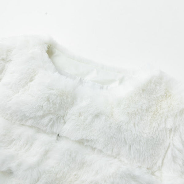 Elegant Faux Coat Comfortable Street Fur Active Women's FashionChic