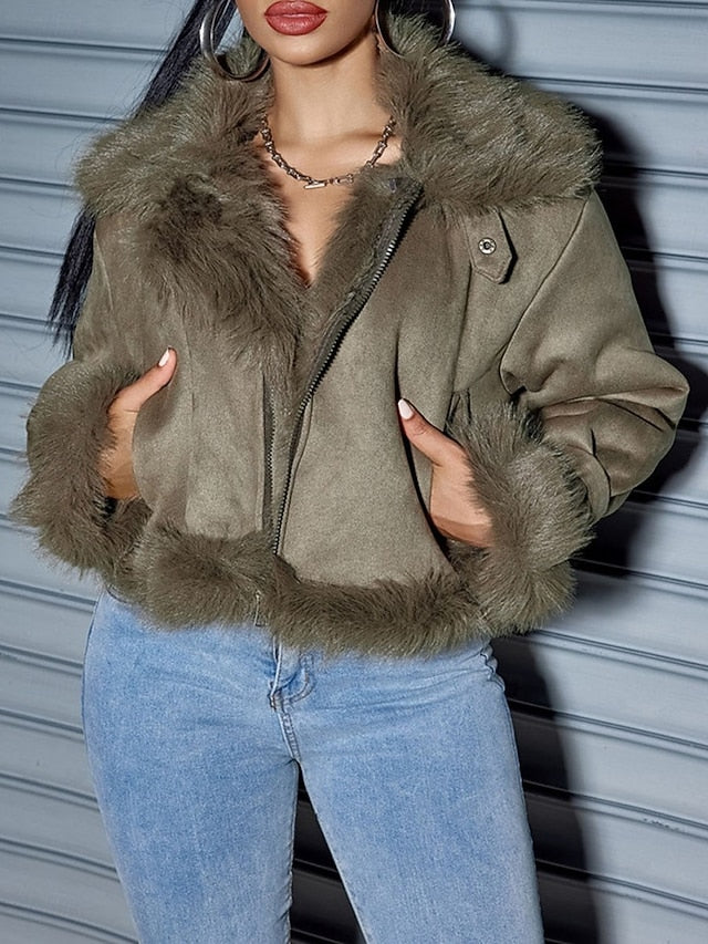 Fall Street Women's Daily Coat Wear Winter Outdoor FashionChic