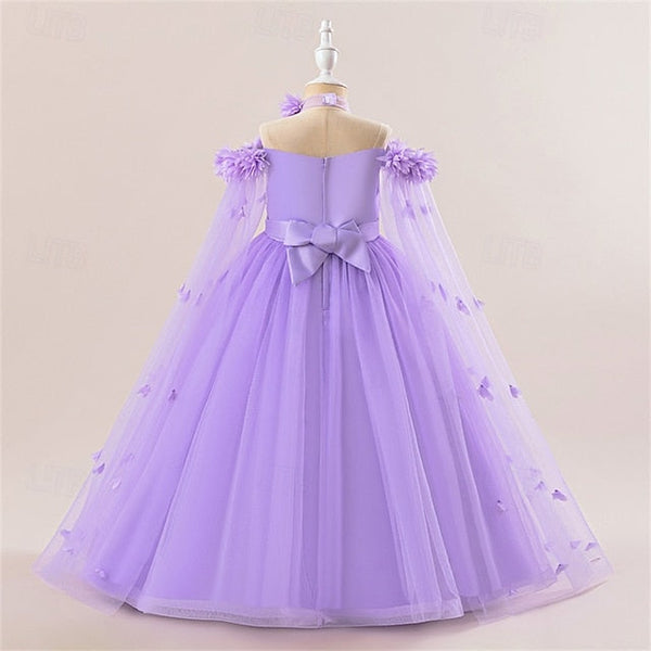 Dress Princess Girl Kid's Girls' Flower FashionChic