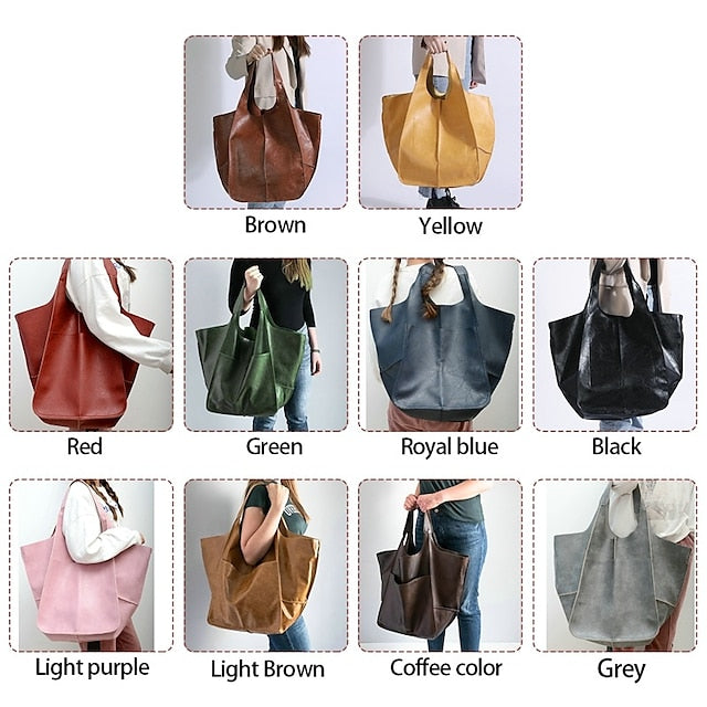 Women's Men's PU Party Leather Bag Shoulder Handbag FashionChic