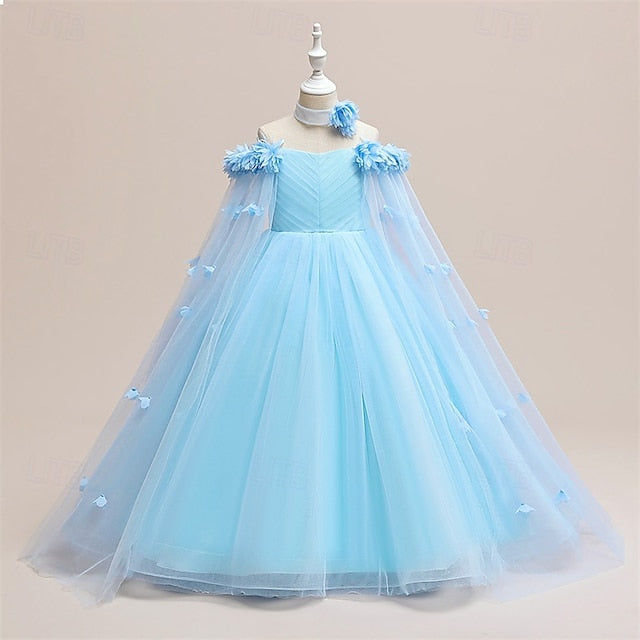 Dress Princess Girl Kid's Girls' Flower FashionChic