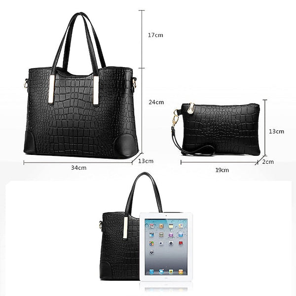 Boston Shoulder Bag PU Handbag Women's Crossbody FashionChic