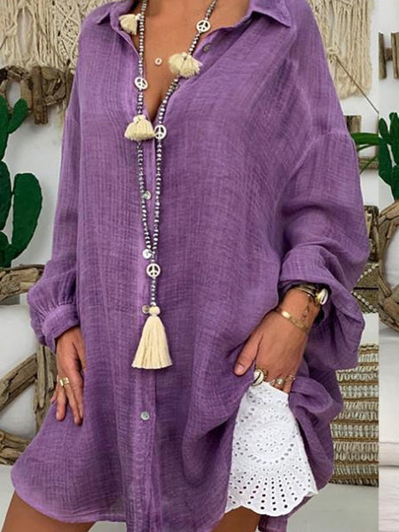 Women's Blue Black White Summer Spring Fall Mini Dress Faux FashionChic