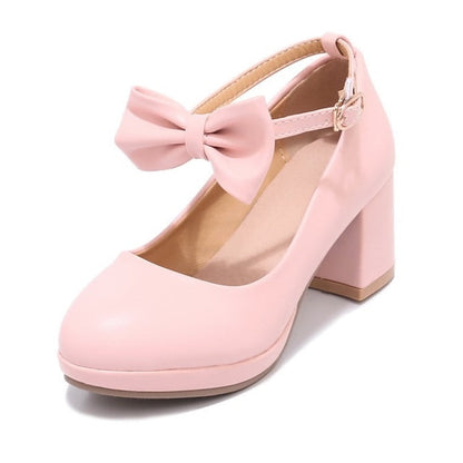 Girls' - Shoes Mary for White Weddings Jane Bow Perfect FashionChic