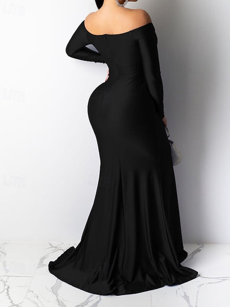 Women's Long Dress Maxi Dress Black Dress Prom Dress Party