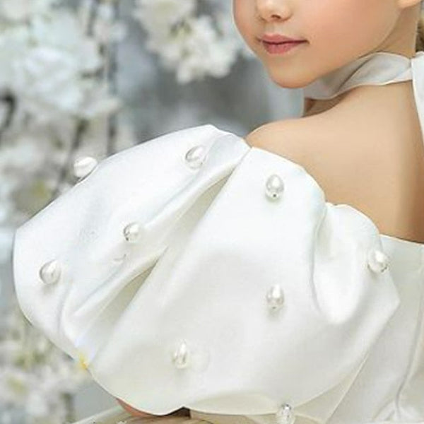 Girls' Kids Solid Dress Flower Color Girl FashionChic