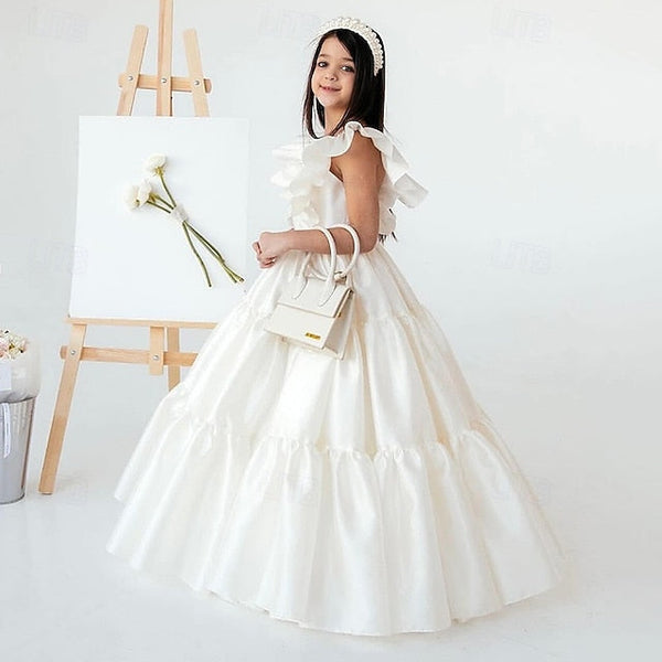 Girls' Dress Flower Girl First Communion Formal FashionChic