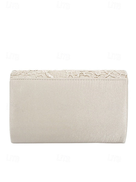 Chain with Strap Clutch Lace Bag Evening Women's FashionChic