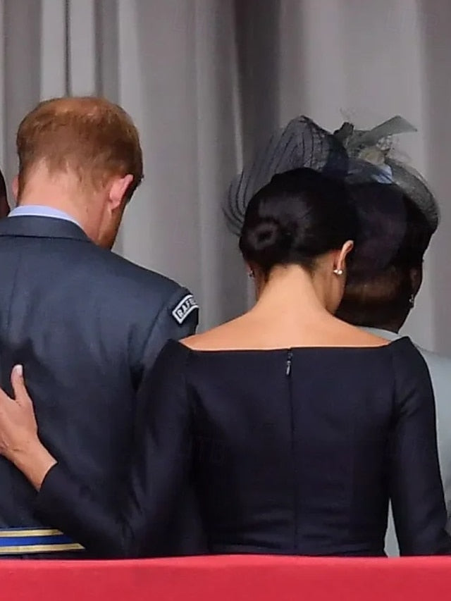 Jewel Mother Elegant Tea A-Line Dress Simple Neck the of Bride FashionChic