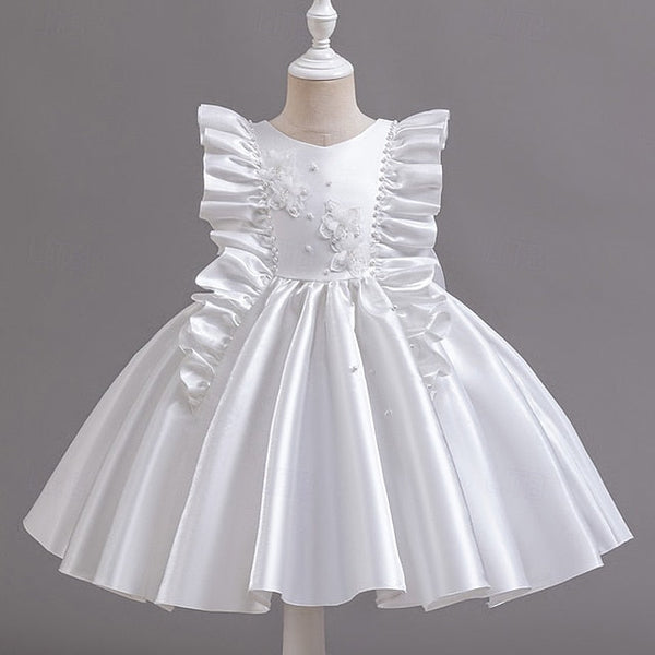 Floral Dress Sleeveless Toddler Wedding Girls' Party FashionChic