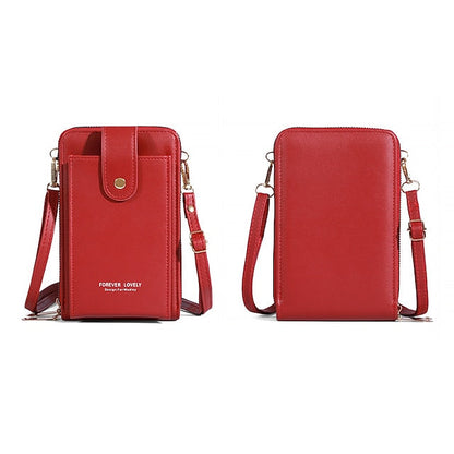 Mobile Phone PU Women's Bag Shoulder Crossbody FashionChic