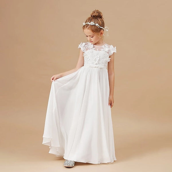 Girls' Dress Princess Communion Girl First Flower FashionChic