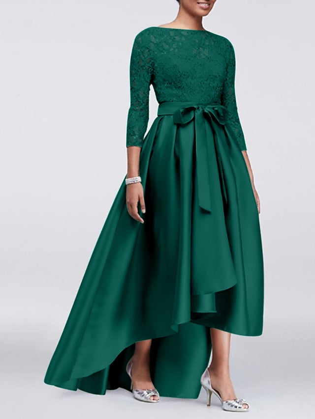 Mother Elegant Size the of Bride Plus Wedding Dress A-Line Guest FashionChic