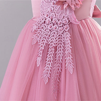 Dress Kid's Girls' Girl Flower Princess FashionChic