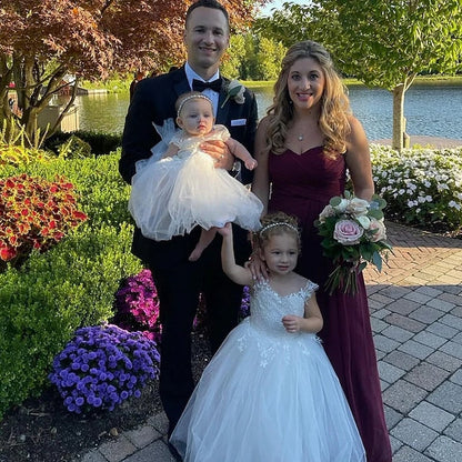 Girls' Girl Flower Formal Dress Princess FashionChic