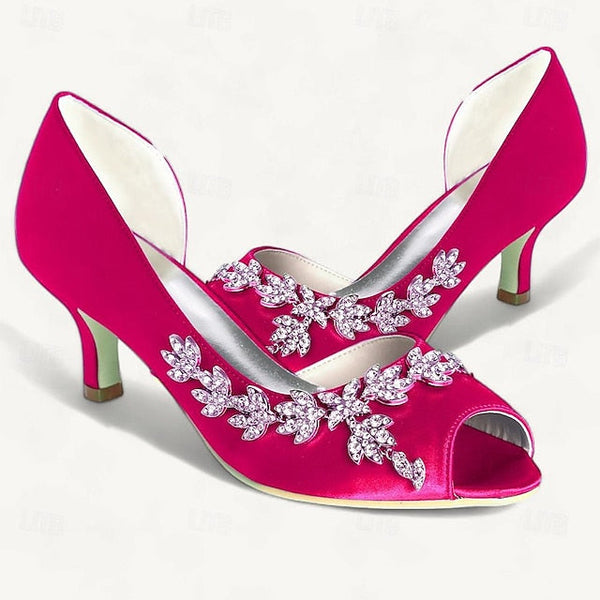 Bridal Women's Bling Shoes Wedding Sparkling FashionChic