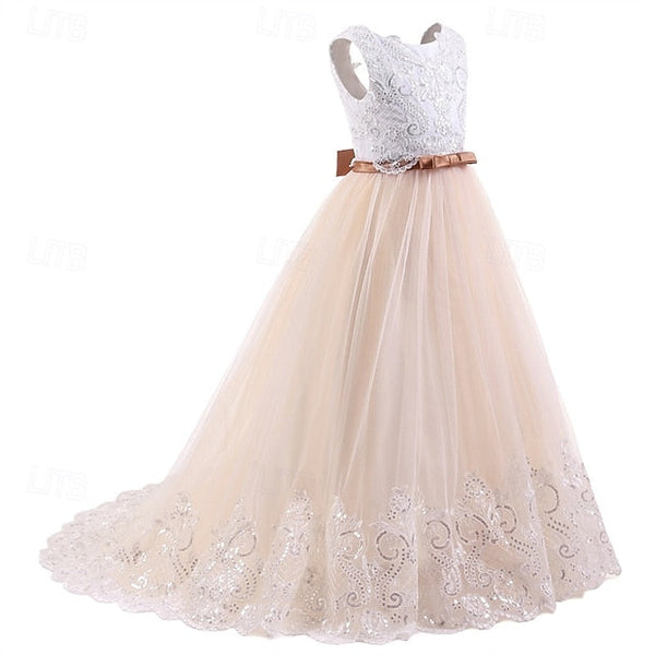 Princess Dress Kid's Girls' Girl Flower FashionChic