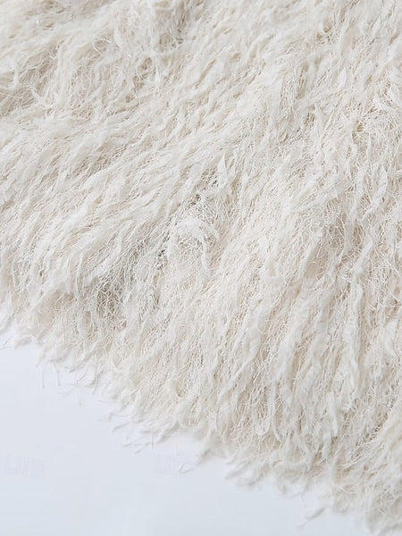 Coat Furs Women's Comfortable Leathers Fur Faux FashionChic