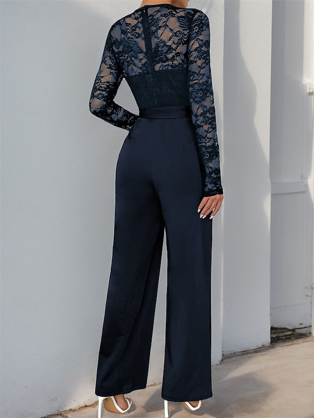 Jumpsuit Elegant Bride Casual the Mother / Pantsuit of Jewel FashionChic