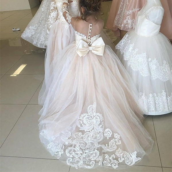 Girls' Dress Kid's Princess Girl Flower FashionChic