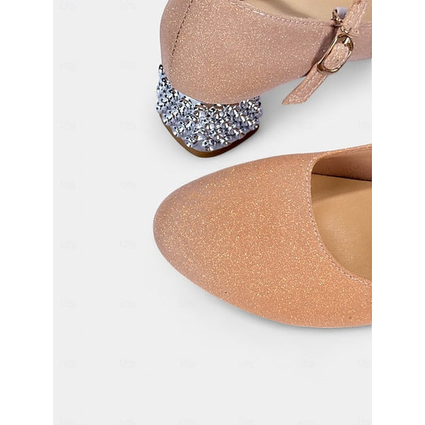 Women's and Glitter with Girls' Mary Dance Jane Shoes FashionChic