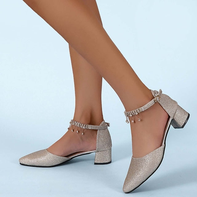 Elegant Bridal Bridesmaid Women's Wedding Pumps Shoes FashionChic