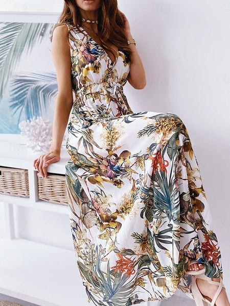 Women's Maxi Dress Casual Dress Stylish Casual Vacation FashionChic