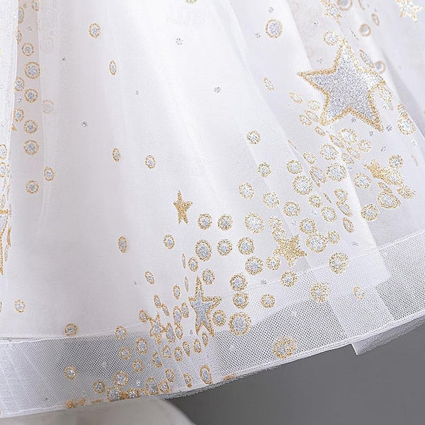 Flower Dress Kids Girl Sequin Party Girls' Floral FashionChic