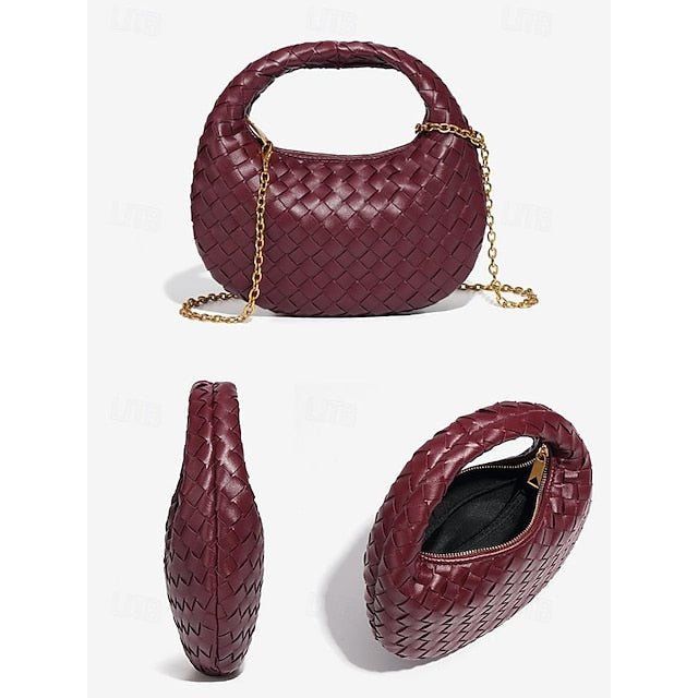 Bag Party Handbag Leather PU Evening Women's Wristlet FashionChic