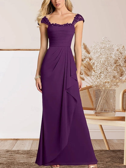 the Elegant Mother Guest A-Line Wedding Dress Bride of FashionChic