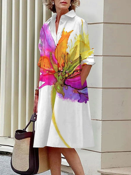 Women's Mini Dress Shirt Dress Casual Dress Summer Dress FashionChic