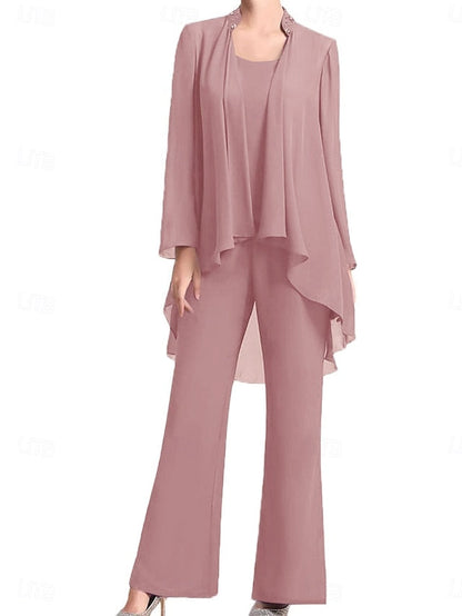 Elegant Simple Guest Bride Mother Dress the Pantsuit Wedding of FashionChic