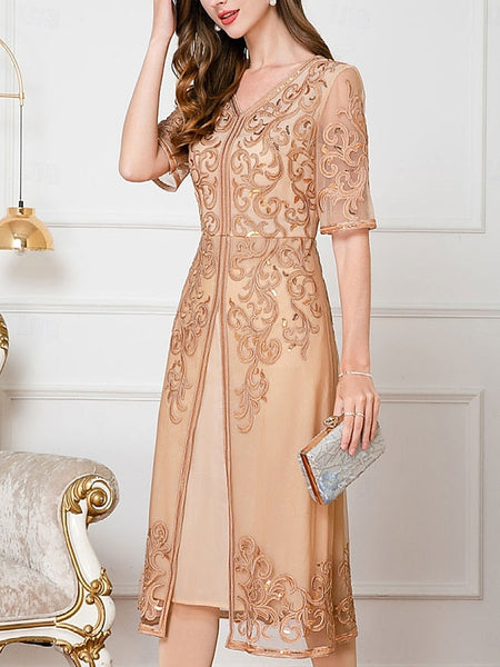 Elegant the of Wedding Dress Mother Chinese Guest Bride FashionChic