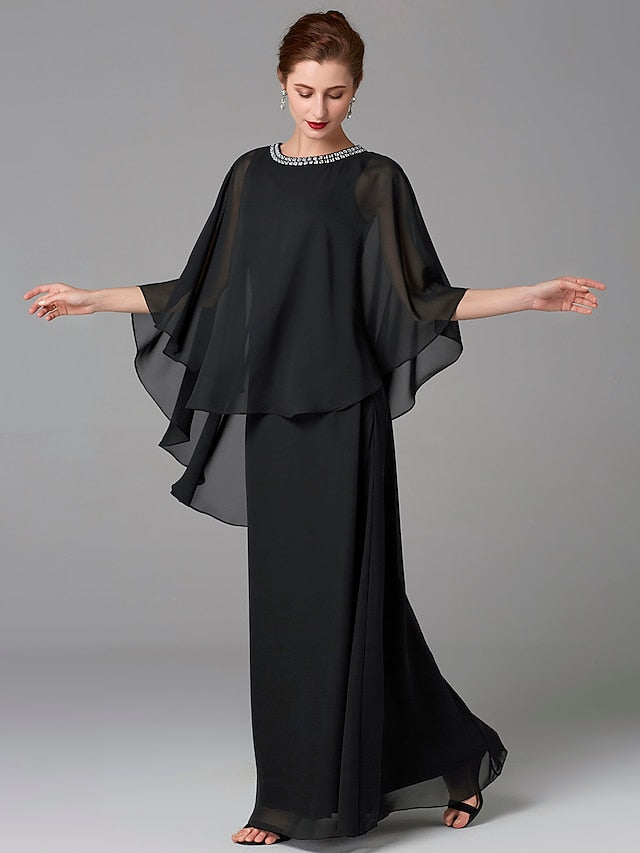 Plus the Size of A-Line Guest Bride Mother Wedding Elegant Dress FashionChic