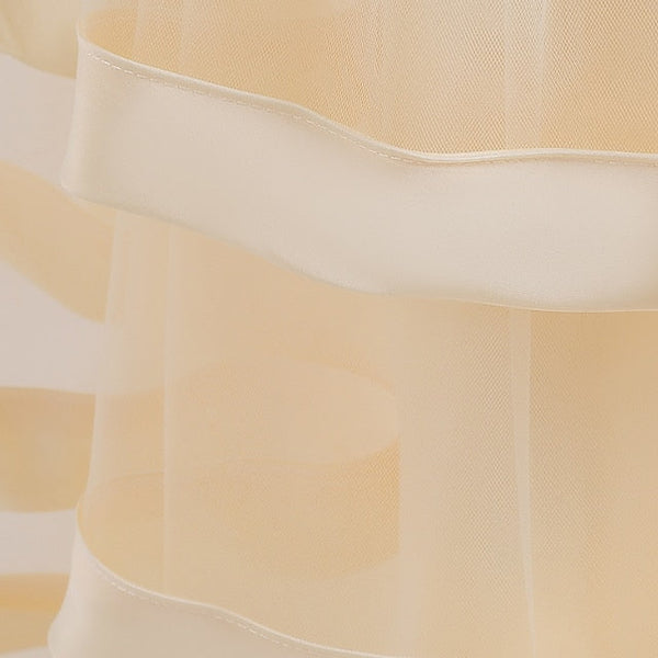 Girls' Wedding Kids Colored Party Dress Solid Sleeveless FashionChic