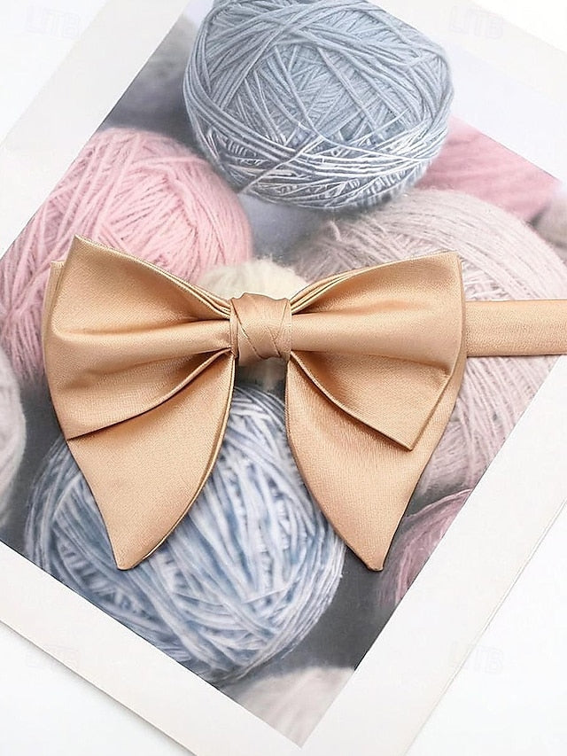 Men's in Multiple Satin Colors Bow Tie FashionChic