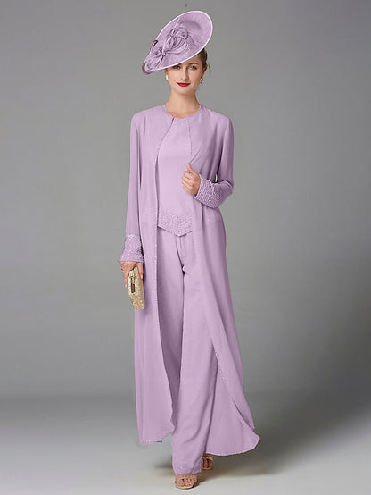 Beach Mother of Pantsuit 3 Bride Formal the Piece Wedding FashionChic