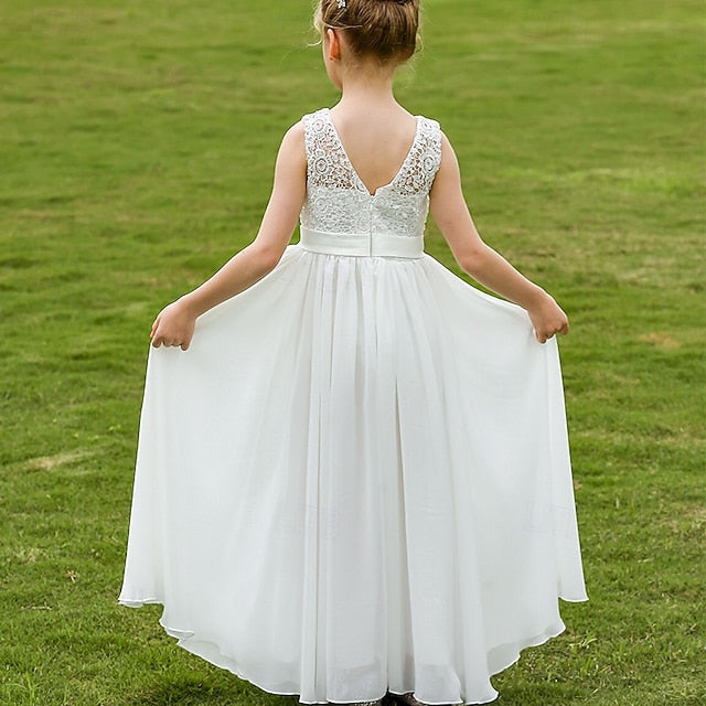 Formal Girls' Flower Kid's Girl Dress Lace FashionChic