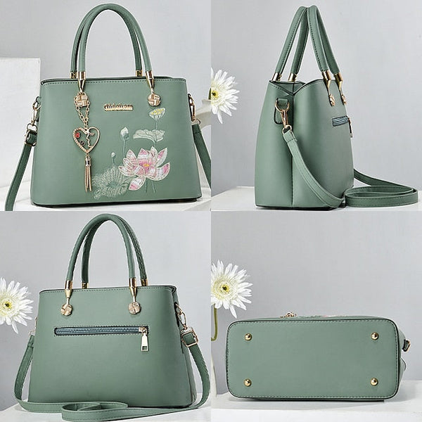 Bag PU Crossbody Handbag Women's Shoulder Boston FashionChic