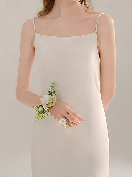 and – Elegant White Set Pearls Jewelry Wrist with Hand Floral FashionChic